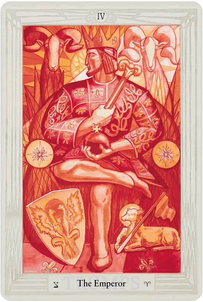 Crowley Thoth Tarot Deck Large