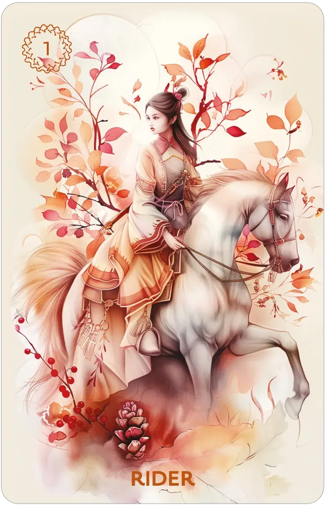 Autumn's Embrace Lenormand