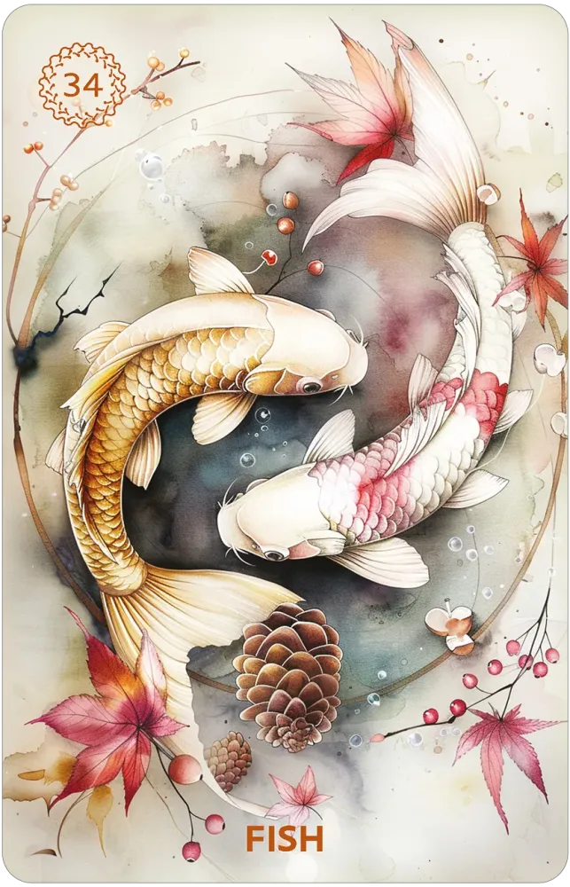 Autumn's Embrace Lenormand