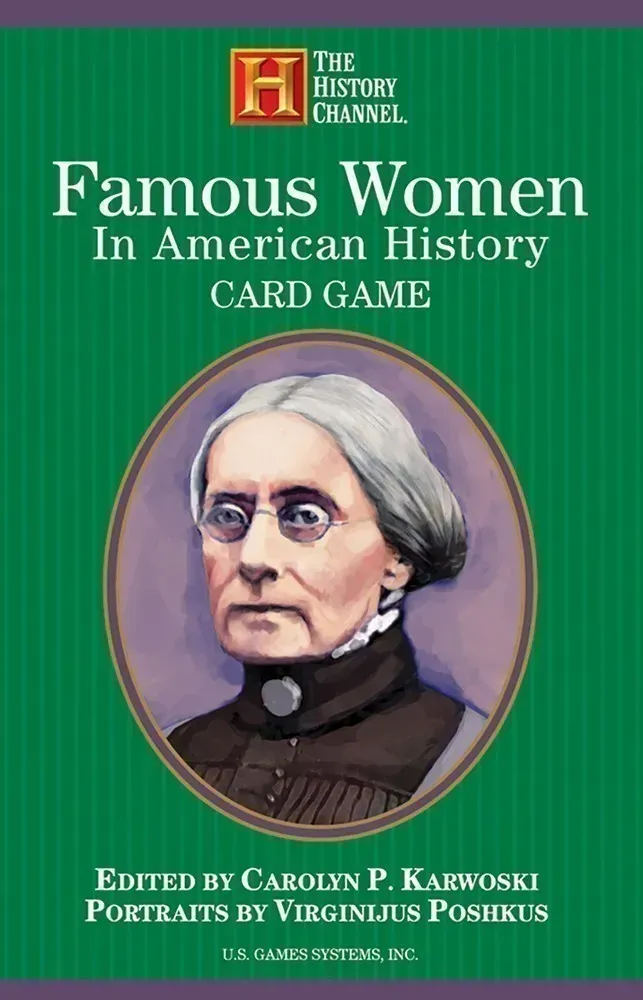 Famous Women in American History Playing Cards