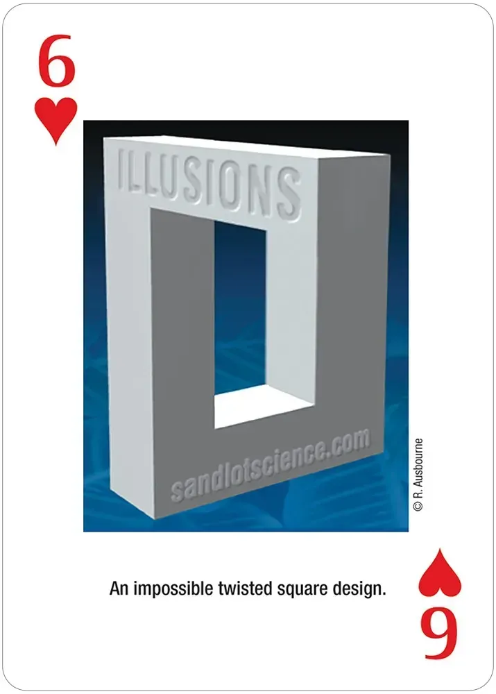 Optical Illusions & Visual Oddities I Playing Card Deck