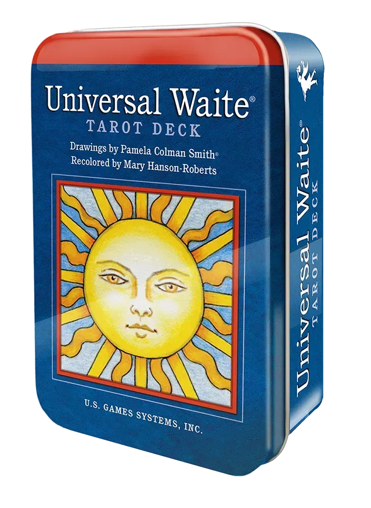 Universal Waite® Tarot Deck in a Tin