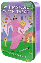 Whimsical Witch Tarot in a Tin