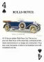 Antique Motor Cars Playing Cards