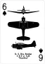 World War II Airplane Spotter Playing Cards