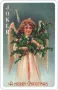 Old Time Christmas Angels Playing Card Deck